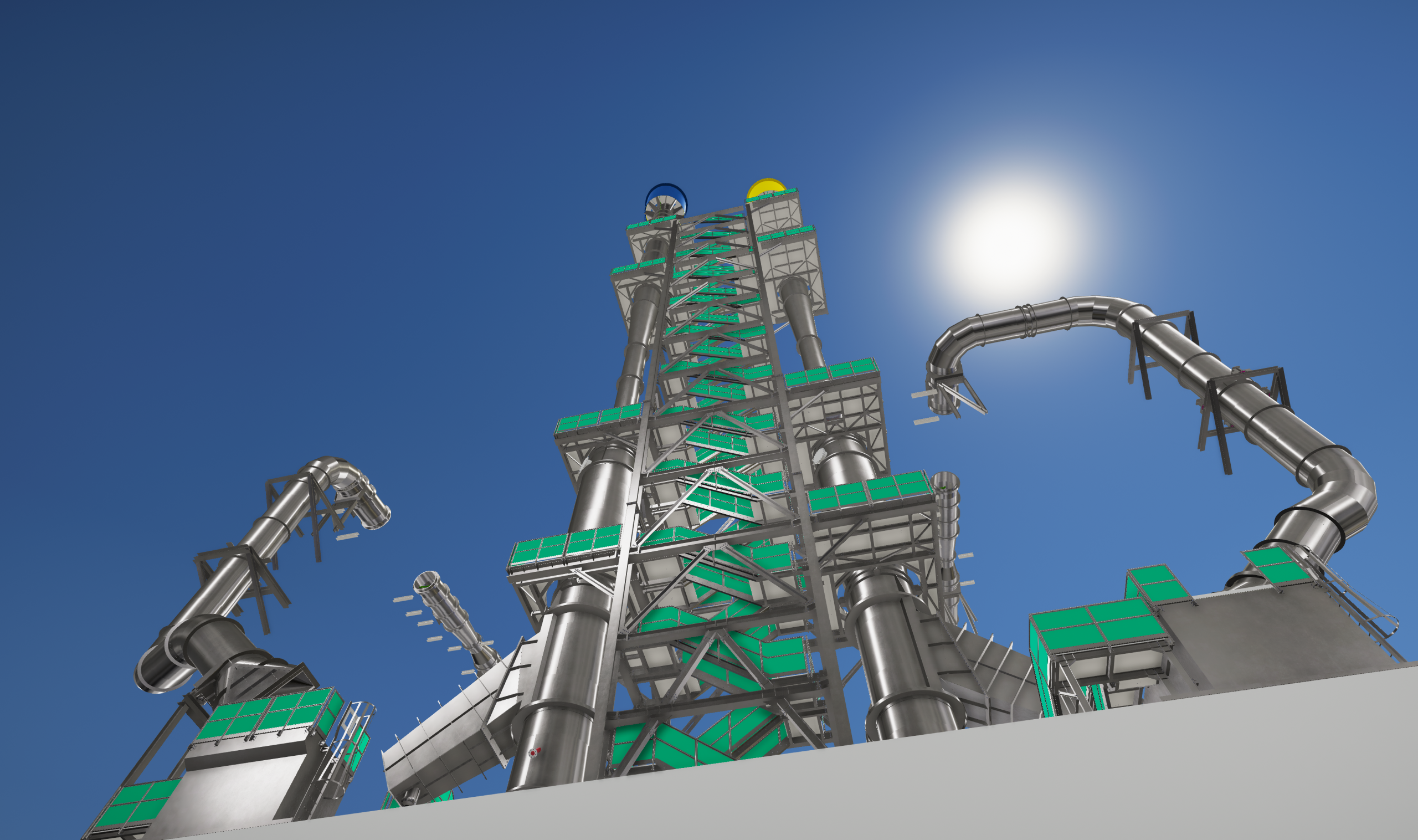 Construsoftbimawards - Mokré odprášení kotle-ocelárna Monlevade