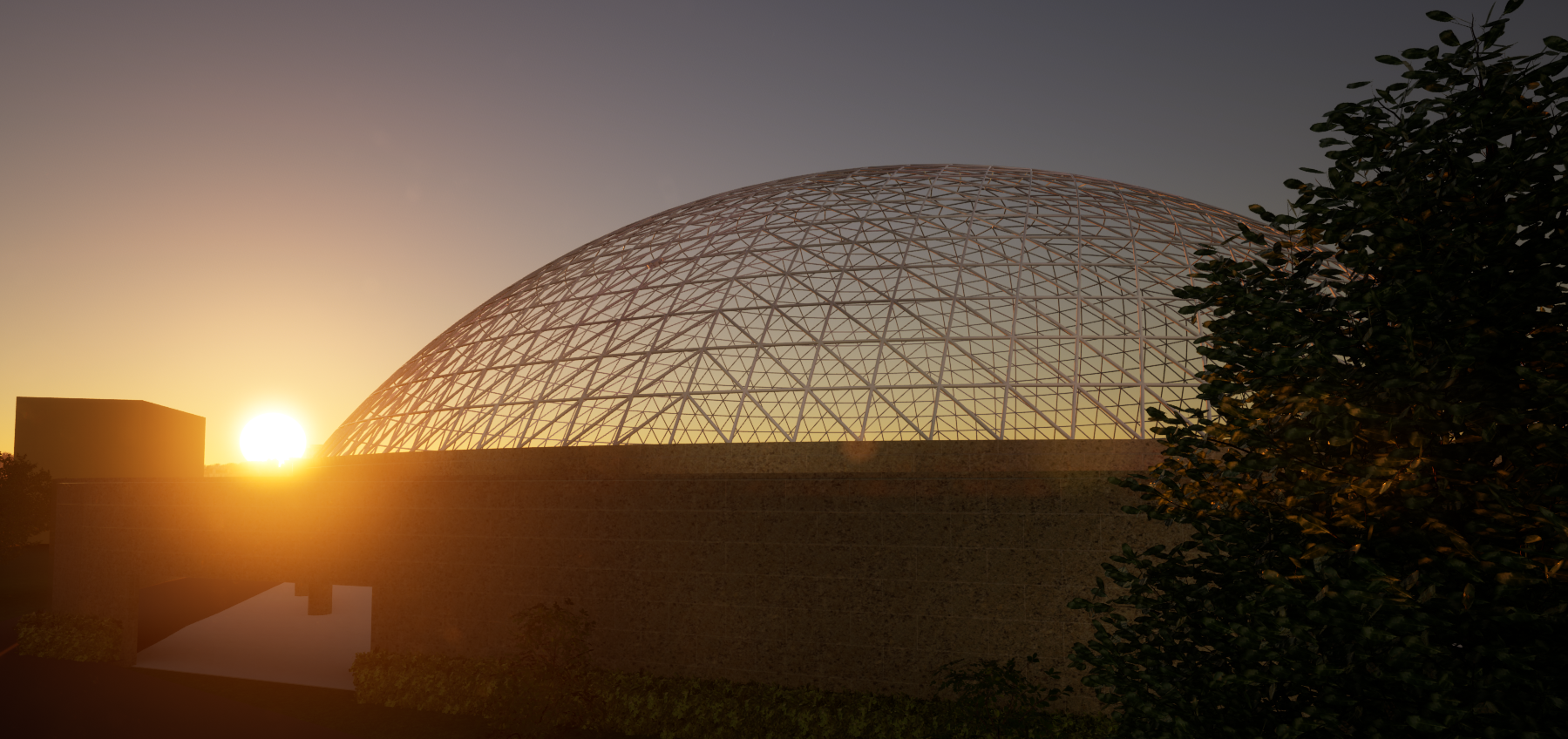 Construsoftbimawards - Egyrétegű térrács automatizált tervezése és méretezése