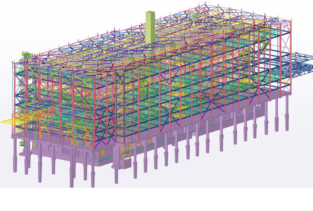 Construsoftbimawards - Výškový sklad karoserií Škoda Auto