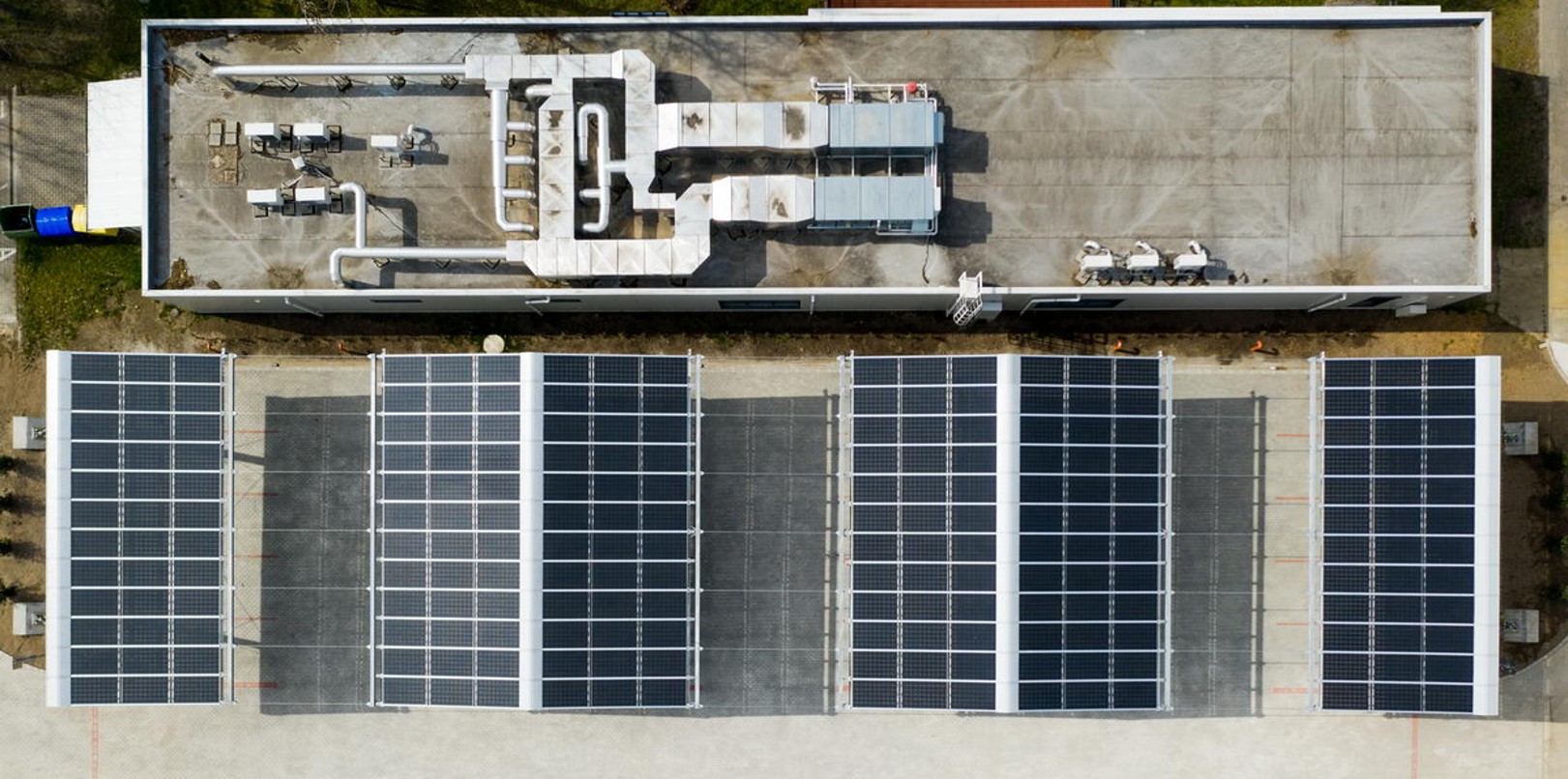 Construsoftbimawards - Parking lot PV – KÉSZ Greentech Solar Parking Prototype