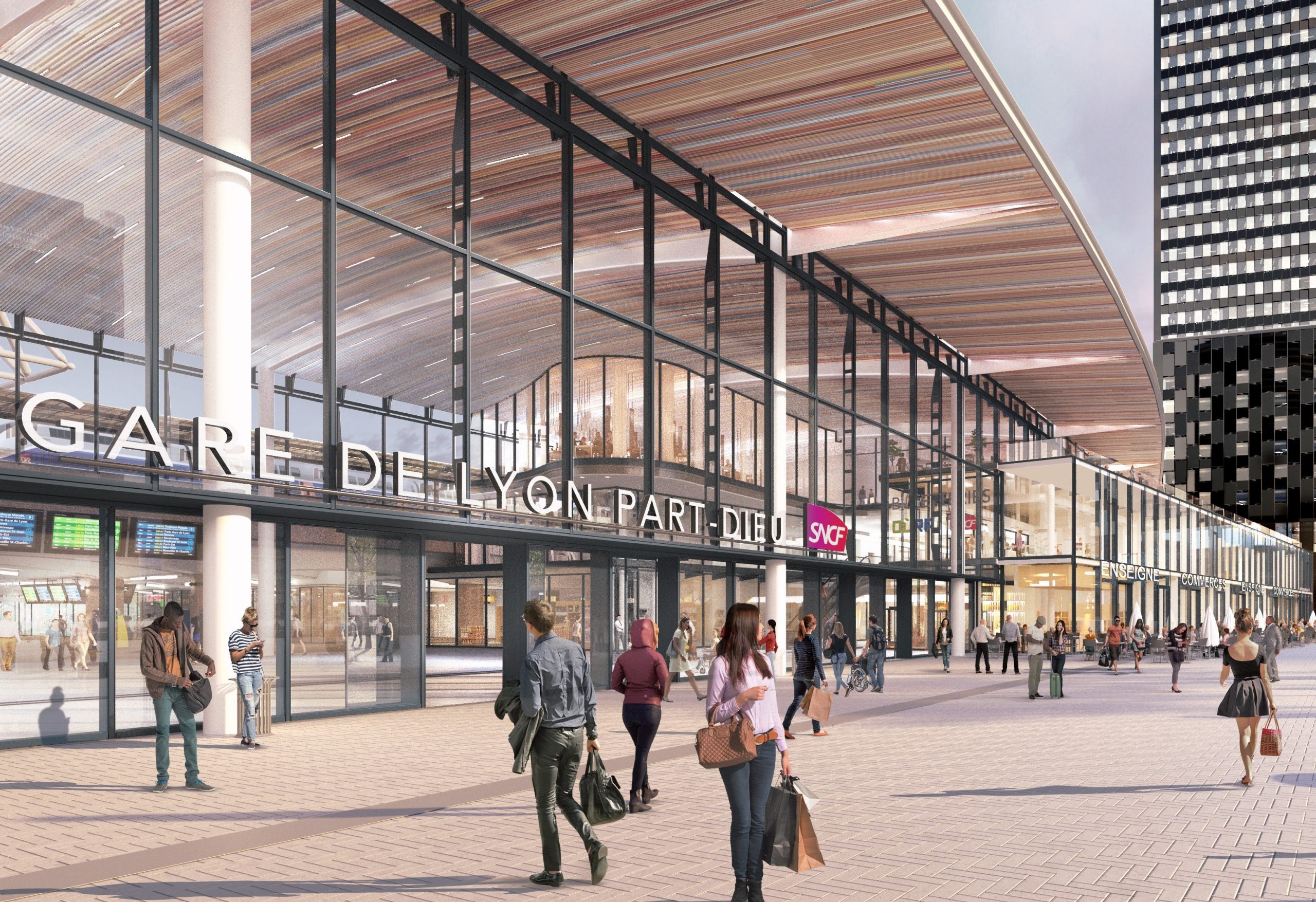 Construsoftbimawards - Gare de Lyon Part Dieu