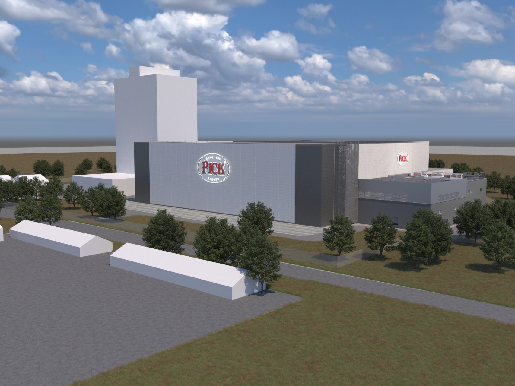 Construsoftbimawards - PICK Szeged Zrt. Központi telephely feldolgozó üzem bővítés