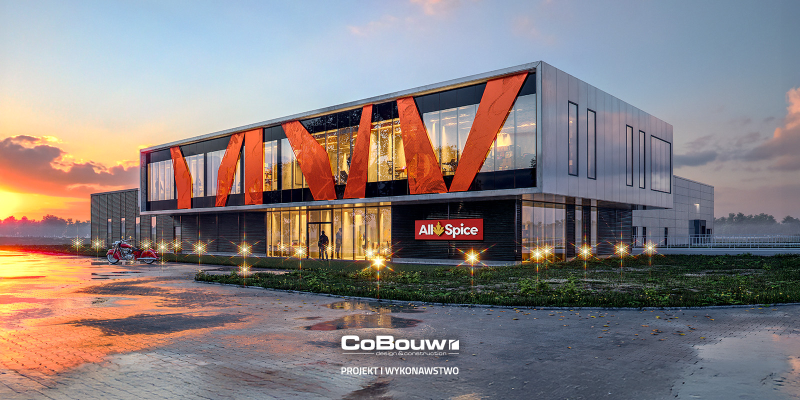 Construsoftbimawards - Budowa budynku usługowo-produkcyjno-magazynowego