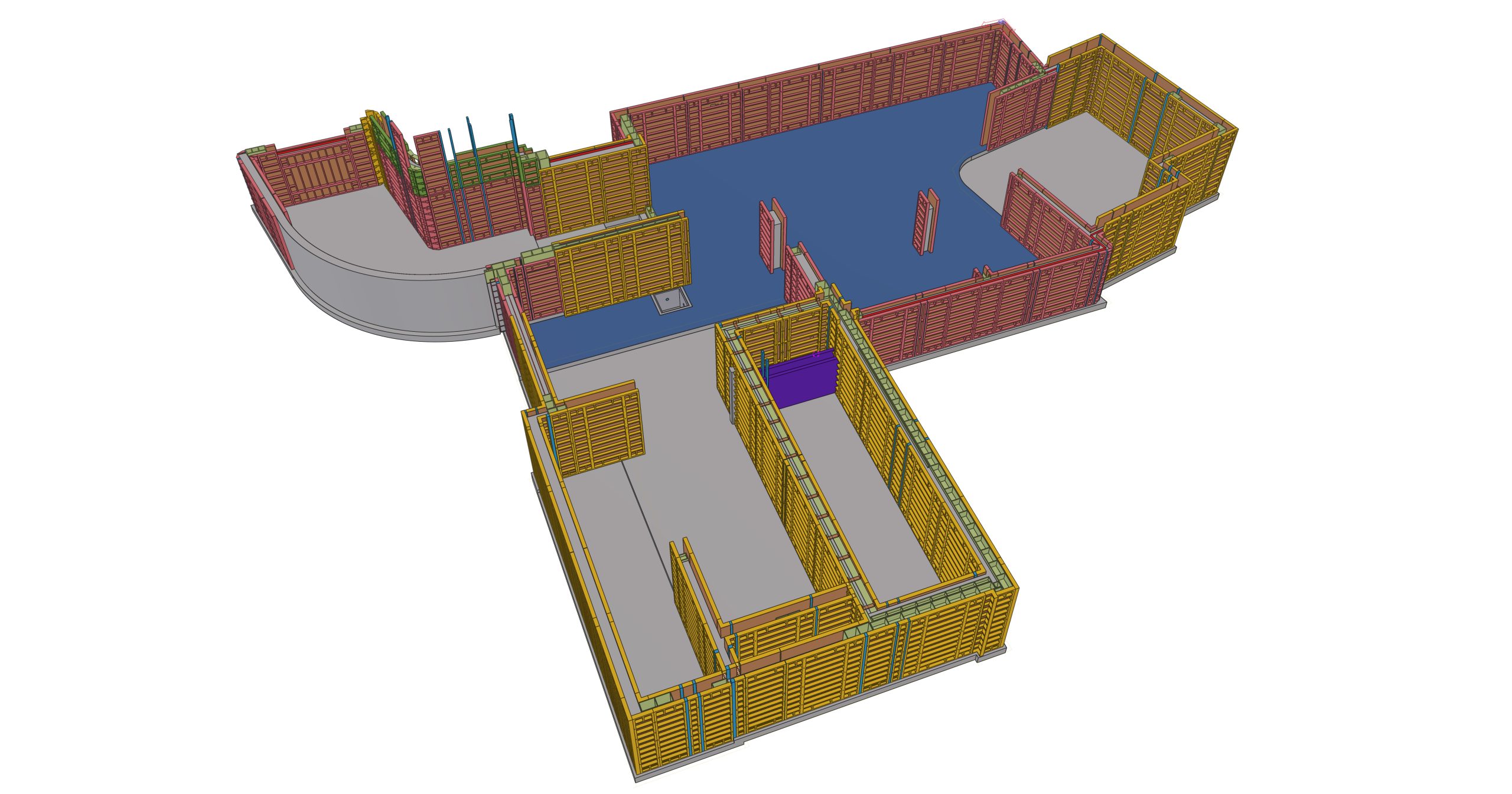 Construsoftbimawards - Kelder met geïntegreerd zwembad in Aartselaar