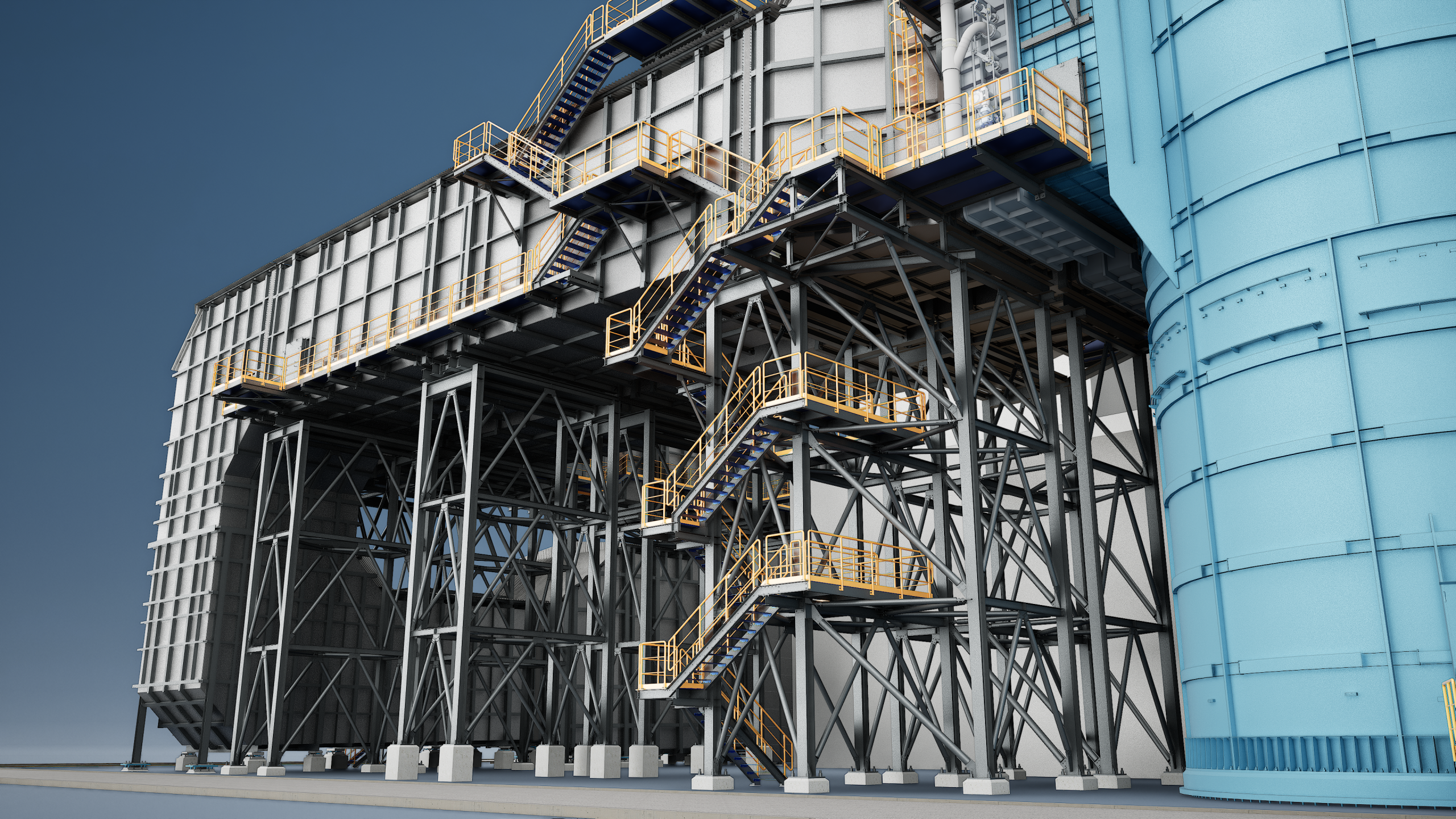 Construsoftbimawards - Flue Gas Duct Systems and Supporting Structures